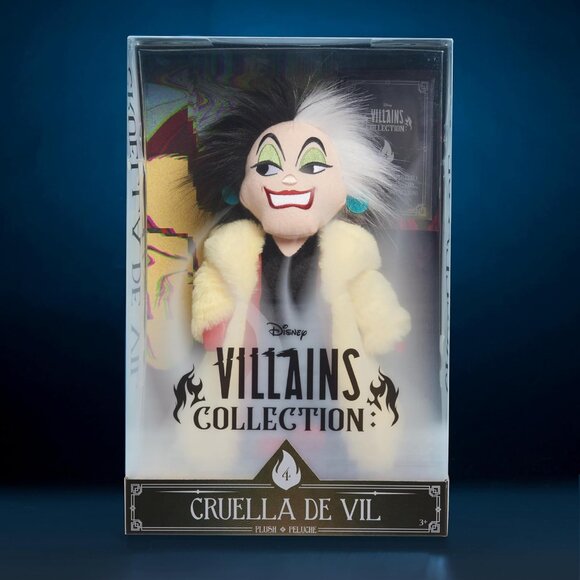 DISNEY VILLIAN COLLECTION DOLLS, 3 PIECE SET, NIB, CRUELLA, QUEEN, MALEFIENT - Picture 7 of 10